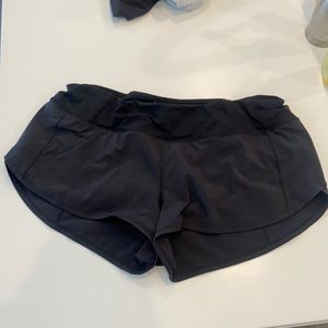 Lululemon speed up 2 inch inseam shorts